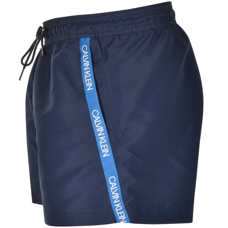 Alternative Image for ProductCalvin Klein Logo Swim Shorts Navy3